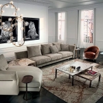 Модульный диван Riverside, дизайн фабрики Longhi