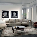 Модульный диван Riverside, дизайн фабрики Longhi