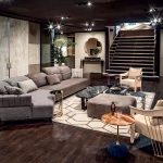 Модульный диван Sheffield, дизайн фабрики Longhi
