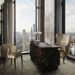 Письменный cтол Baraka от BRABBU, дизайн Boca do Lobo