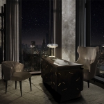 Письменный cтол Baraka от BRABBU, дизайн Boca do Lobo