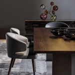 Полукресло Aston, дизайн Minotti
