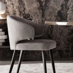 Полукресло Aston, дизайн Minotti