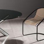 Полукресло Cortina, дизайн Minotti
