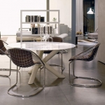Полукресло Cortina, дизайн Minotti