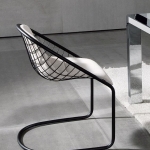Полукресло Cortina, дизайн Minotti