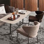 Полукресло Mills, дизайн Minotti