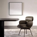 Полукресло Vivienne Dining, дизайн Minotti