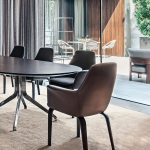 Полукресло York, дизайн Minotti