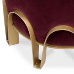 Пуф NUI STOOL от BRABBU, дизайн Boca do Lobo