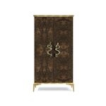 Шкаф India Walnut Root Veneer от KOKET, дизайн Boca do Lobo