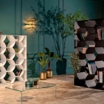 Стеллаж Honeybook, дизайн фабрики Tonin Casa