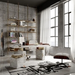 Стеллаж Minelli от ESSENTIAL HOME, дизайн Boca do Lobo