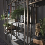 Стеллаж настенный Matrix, дизайн Gianfranco Ferre Home