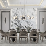 Стол обеденный AGRA II от BRABBU, дизайн Boca do Lobo