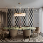 Стол обеденный AGRA II от BRABBU, дизайн Boca do Lobo