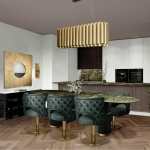 Стол обеденный AGRA II от BRABBU, дизайн Boca do Lobo