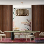 Стол обеденный AGRA II от BRABBU, дизайн Boca do Lobo