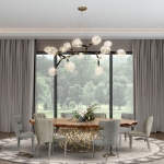 Стол обеденный APIS II от BRABBU, дизайн Boca do Lobo