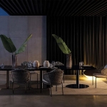 Стол Bellagio Outdoor, дизайн Minotti