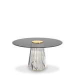 Стол Darian Marble от LUXXU, дизайн Boca do Lobo