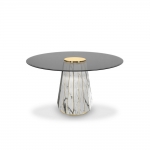 Стол обеденный Darian Marble от LUXXU, дизайн Boca do Lobo