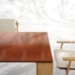 Стол Drake Dining Outdoor, дизайн Minotti