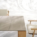 Стол Drake Dining Outdoor, дизайн Minotti