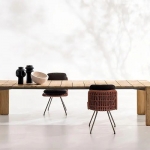 Стол Drake Dining Outdoor, дизайн Minotti