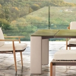 Стол Drake Dining Outdoor, дизайн Minotti