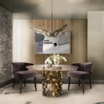 Стол обеденный KOI от BRABBU, дизайн Boca do Lobo