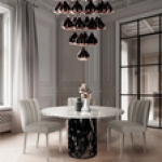 Стол обеденный KOI от BRABBU, дизайн Boca do Lobo