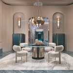 Стол круглый Amos, дизайн Visionnaire