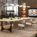 Стол обеденный Alberto от ESSENTIAL HOME, дизайн Boca do Lobo