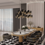 Стол обеденный ANJELICA OVAL от COVET HOUSE, дизайн Boca do Lobo