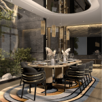 Стол обеденный ANJELICA OVAL от COVET HOUSE, дизайн Boca do Lobo