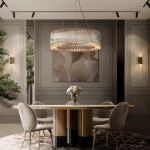 Стол обеденный ANJELICA ROUND от COVET HOUSE, дизайн Boca do Lobo