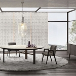 Стол обеденный Dan, дизайн Minotti