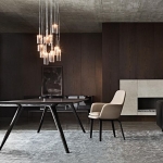 Стол обеденный Evans, дизайн Minotti