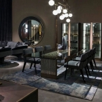 Стол обеденный Glasgow, дизайн Gianfranco Ferré Home