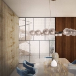 Стол обеденный KOI II от BRABBU, дизайн Boca do Lobo