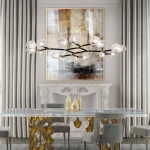 Стол обеденный KOI II от BRABBU, дизайн Boca do Lobo