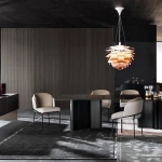 Стол обеденный Lou, дизайн Minotti