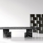 Стол обеденный Nico, дизайн Minotti
