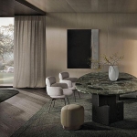 Стол обеденный Nico, дизайн Minotti
