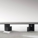 Стол обеденный Nico, дизайн Minotti