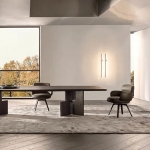 Стол обеденный Nico, дизайн Minotti