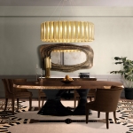 Стол обеденный PLATEAU от BRABBU, дизайн Boca do Lobo