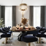 Стол обеденный PLATEAU от BRABBU, дизайн Boca do Lobo