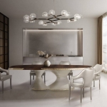 Стол обеденный PLATEAU от BRABBU, дизайн Boca do Lobo